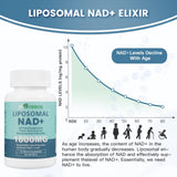 inGreens Liposomal NAD+ 1800 mg - etiquette et sceau de pureté et traçabilité