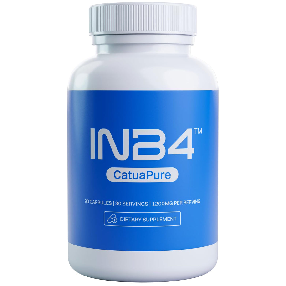 INB4 CatuaPure extrait Catuaba – flacon avec 90 gélules pour énergie potentielle.