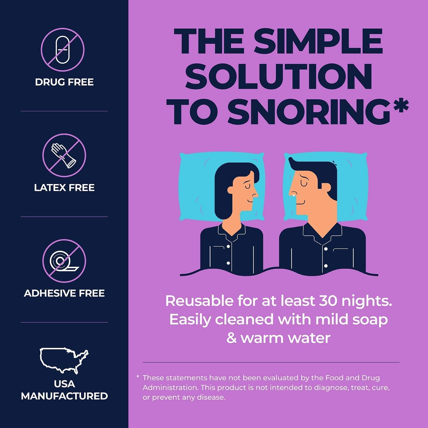 Incredible Scents Silent Snooz – sans parfum pour une expérience naturelle et légère.