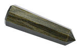 Pointe obsidienne doree dirigeant l'energie vers l'exterieur.