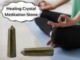 Meditation guidee par obsidienne doree favorise la relaxation.