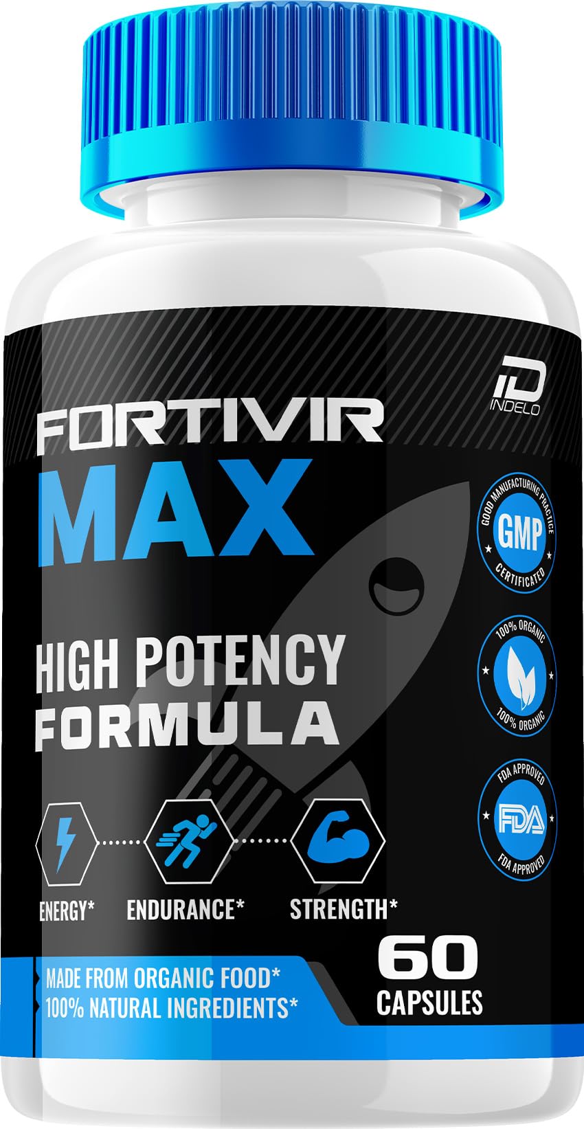Fortivir Max d'Indelo dans sa boîte, usage quotidien.
