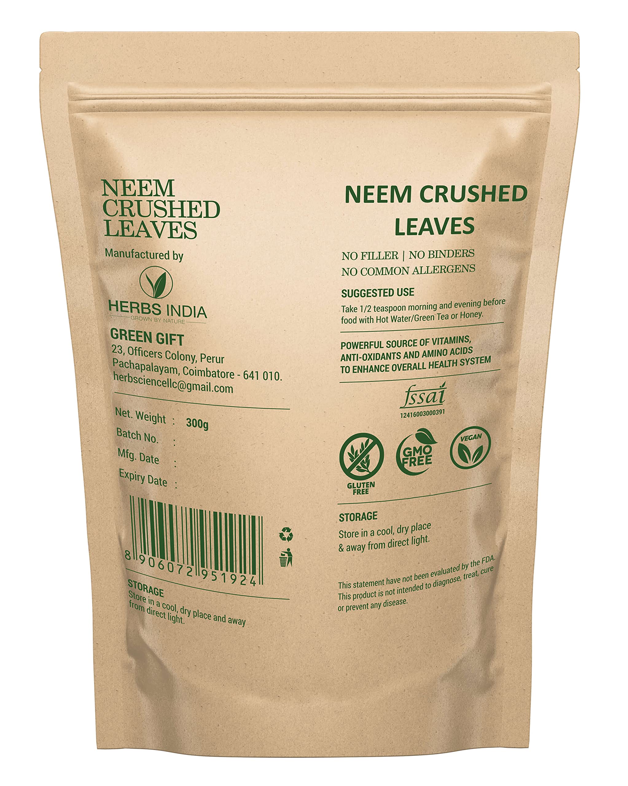 Infusion neem India Herbs prête en quelques gestes, parfait pour une boisson chaude.