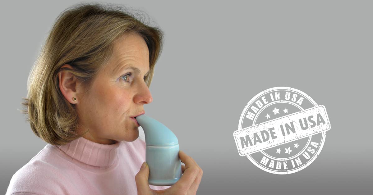 Indicateur dose inhalateur sel cristal himalayen – aide à suivre l’utilisation avec précision.