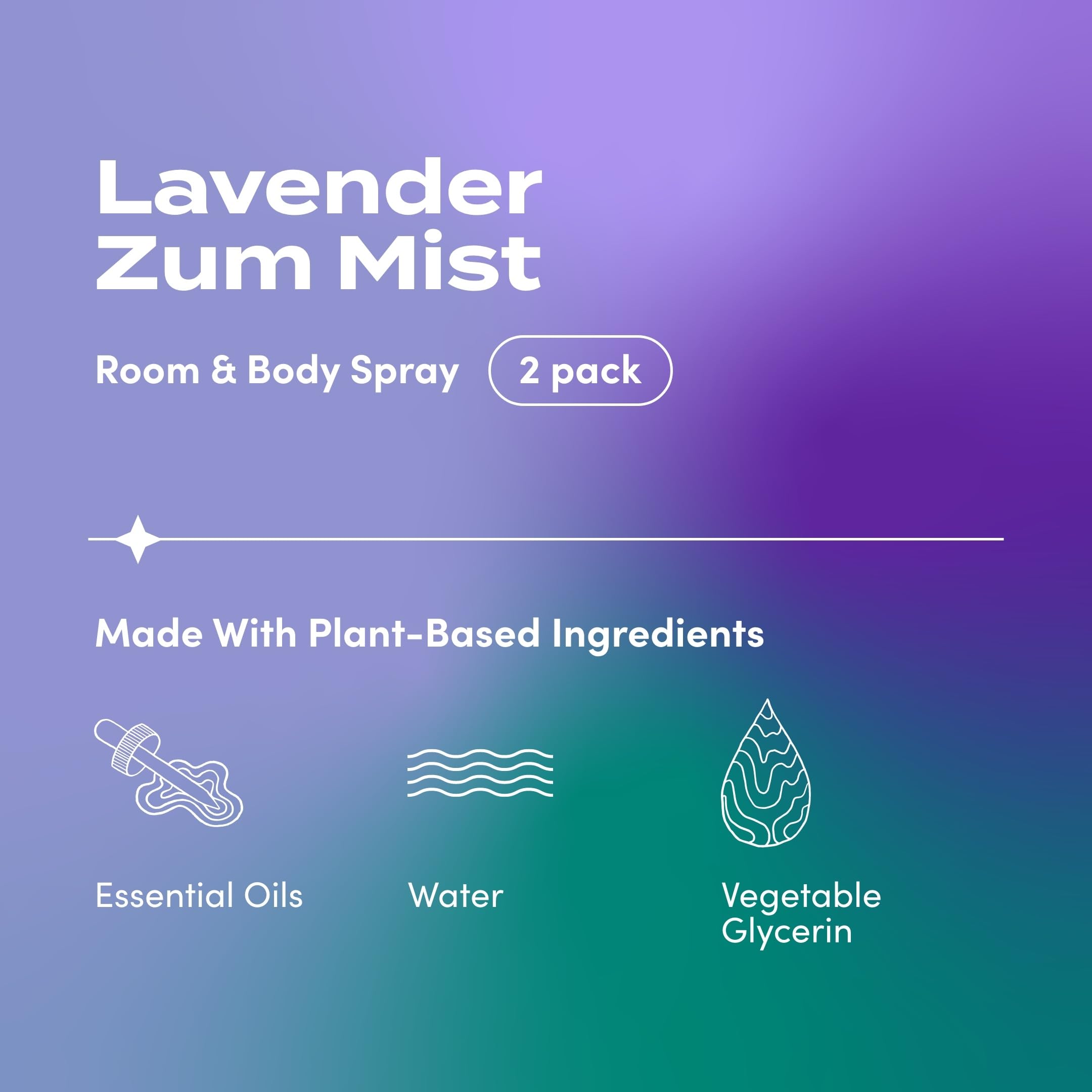 Indigo Wild Zum Mist: ambience lavande pour chambre calme et agréable.