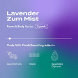 Indigo Wild Zum Mist: ambience lavande pour chambre calme et agréable.