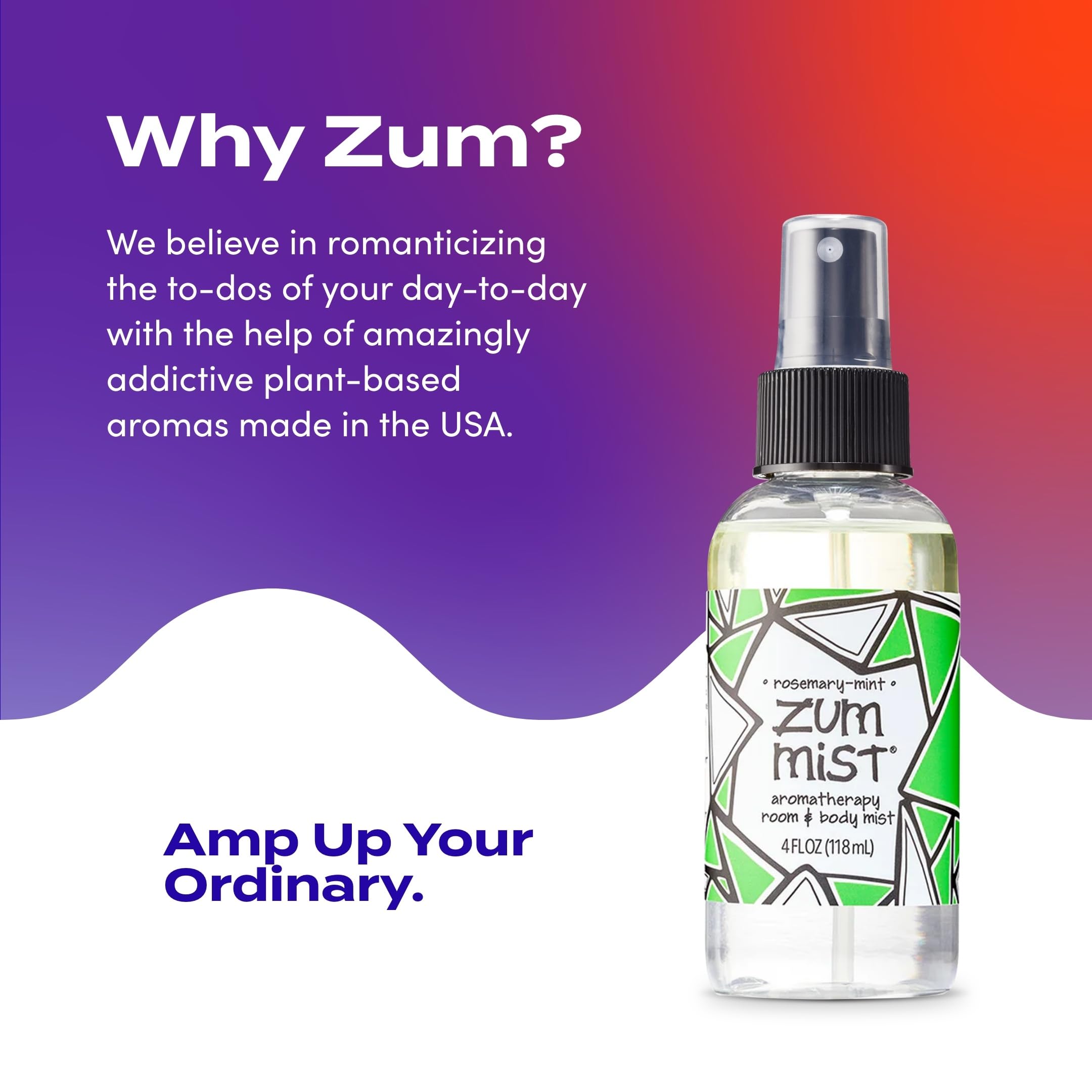 Indigo Wild Zum Mist parfum bureau menthe romarin, espace de travail