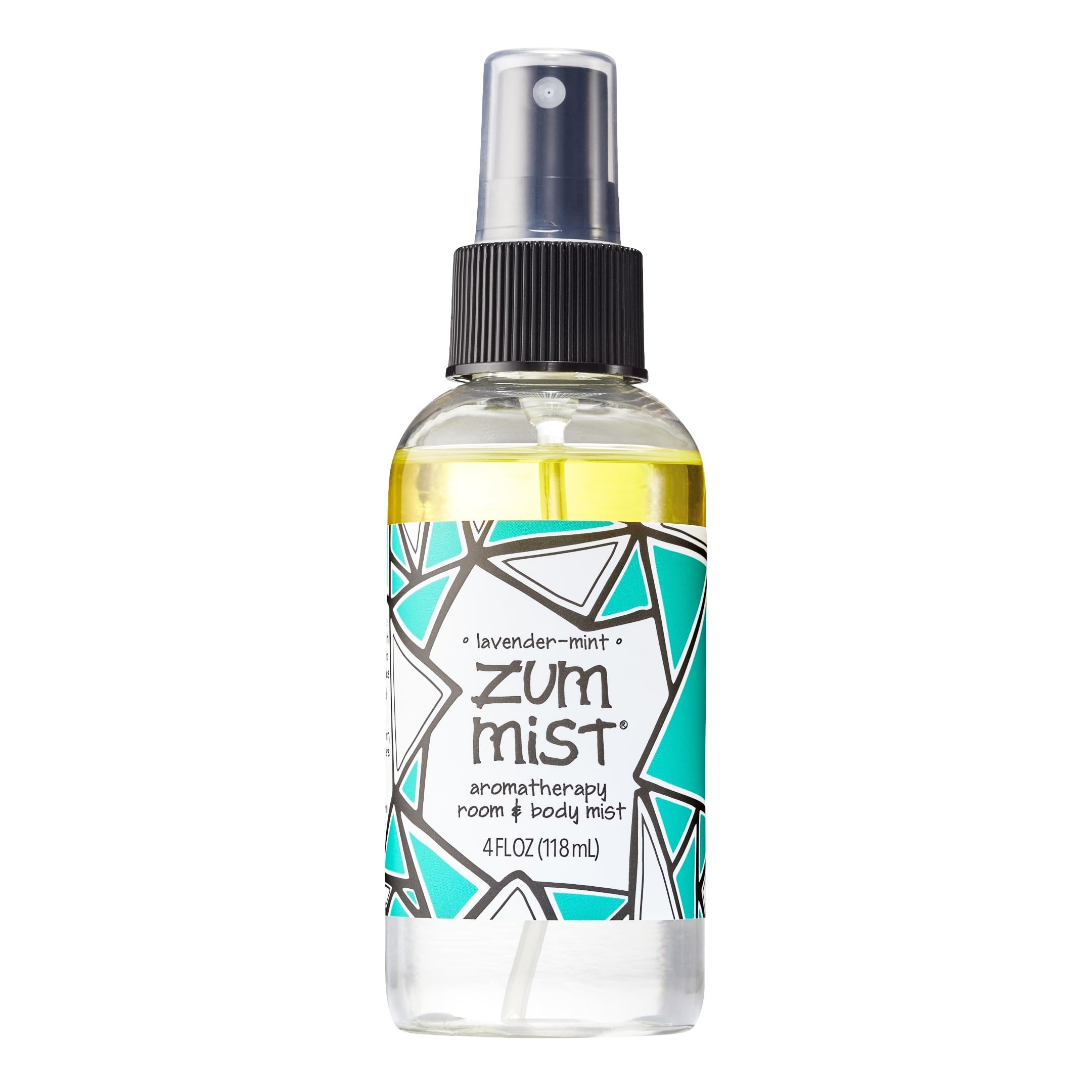 Indigo Wild Zum Mist Spray: bouteille lavande-menthe rafraîchissante pour pièce et corps.