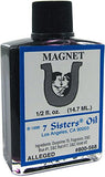 INDIO 7 Sisters Magnet huile, bouteille d'onction pour rituels et concentration