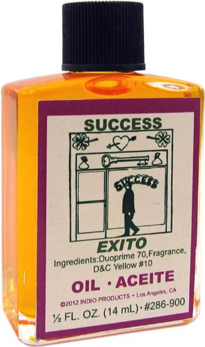 INDIO huile de succès – petite bouteille, idéale pour rituels spirituels et méditation.