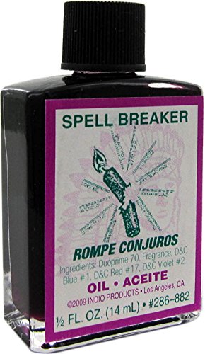 INDIO Spellbreaker: bouteille d'huile 15 ml prête pour les rituels et la méditation.