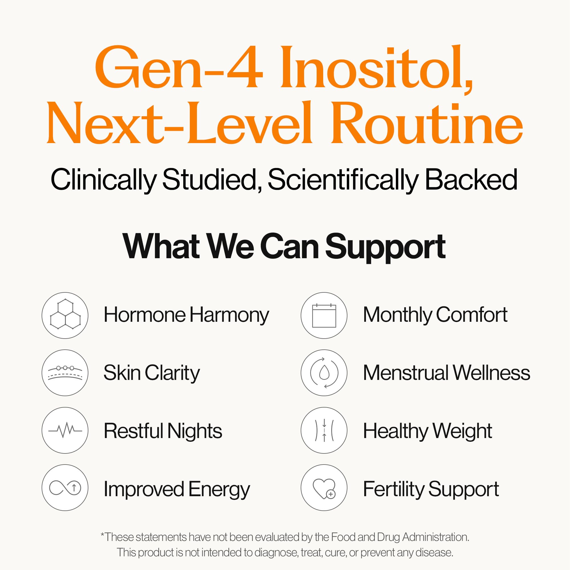 INERTIA+ INNERSITOL acide folique et vitamines pour une nutrition quotidienne.