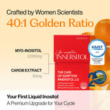 INERTIA+ INNERSITOL formule 40:1 Myo-D-Chiro pour un soutien hormonal potentiel.
