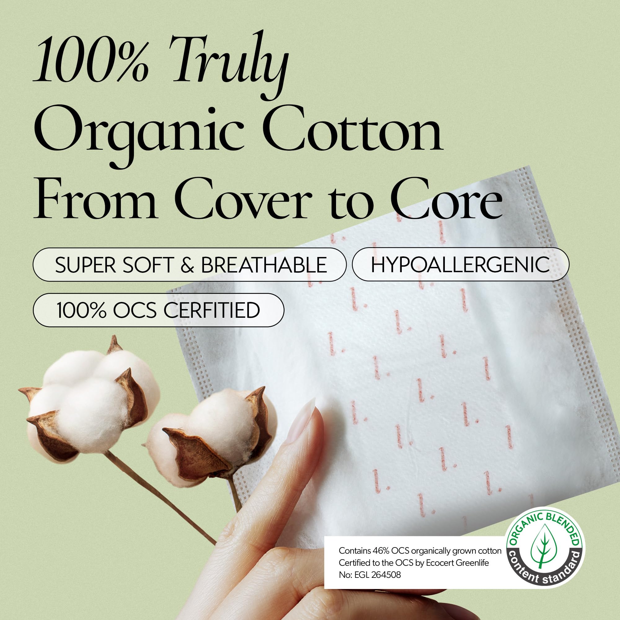 Inertia Prism White montrant le cœur absorbant Labocell pour une sensation sèche