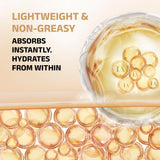 InfiniteAloe texture crème soyeuse qui glisse facilement sur la peau.