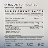InfiniWell GI Prime – Tableau nutritionnel clair pour comprendre l'apport des ingrédients.