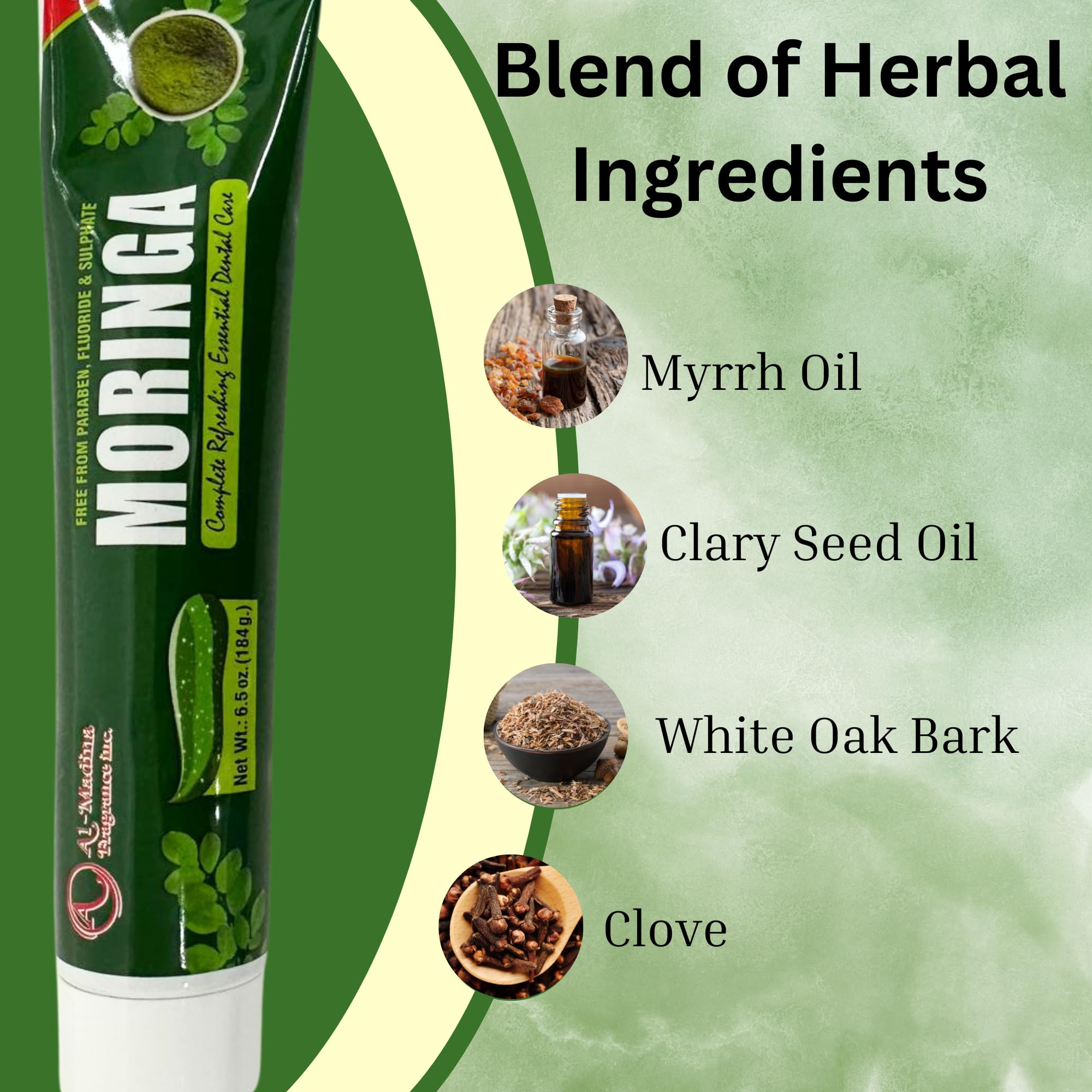 Infinix Moringa et Clou — ingrédients naturels pour une hygiène buccale délicate