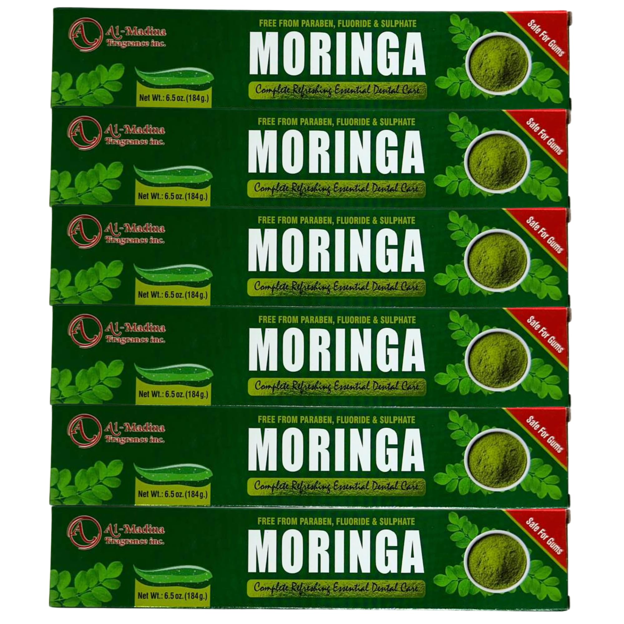 Dentifrice Infinix Moringa et Clou — tube offrant une haleine fraîche durable