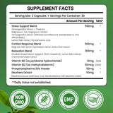inGreens cortisol-capsules-boite: facilité de prise quotidienne pour le calme