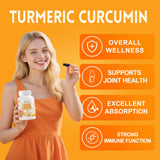 InGreens Gélules curcuma pour le confort des articulations et la routine quotidienne