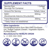 inGreens trans-resveratrol 300 mg gélules: soutien antioxydant potentiel et vitalité