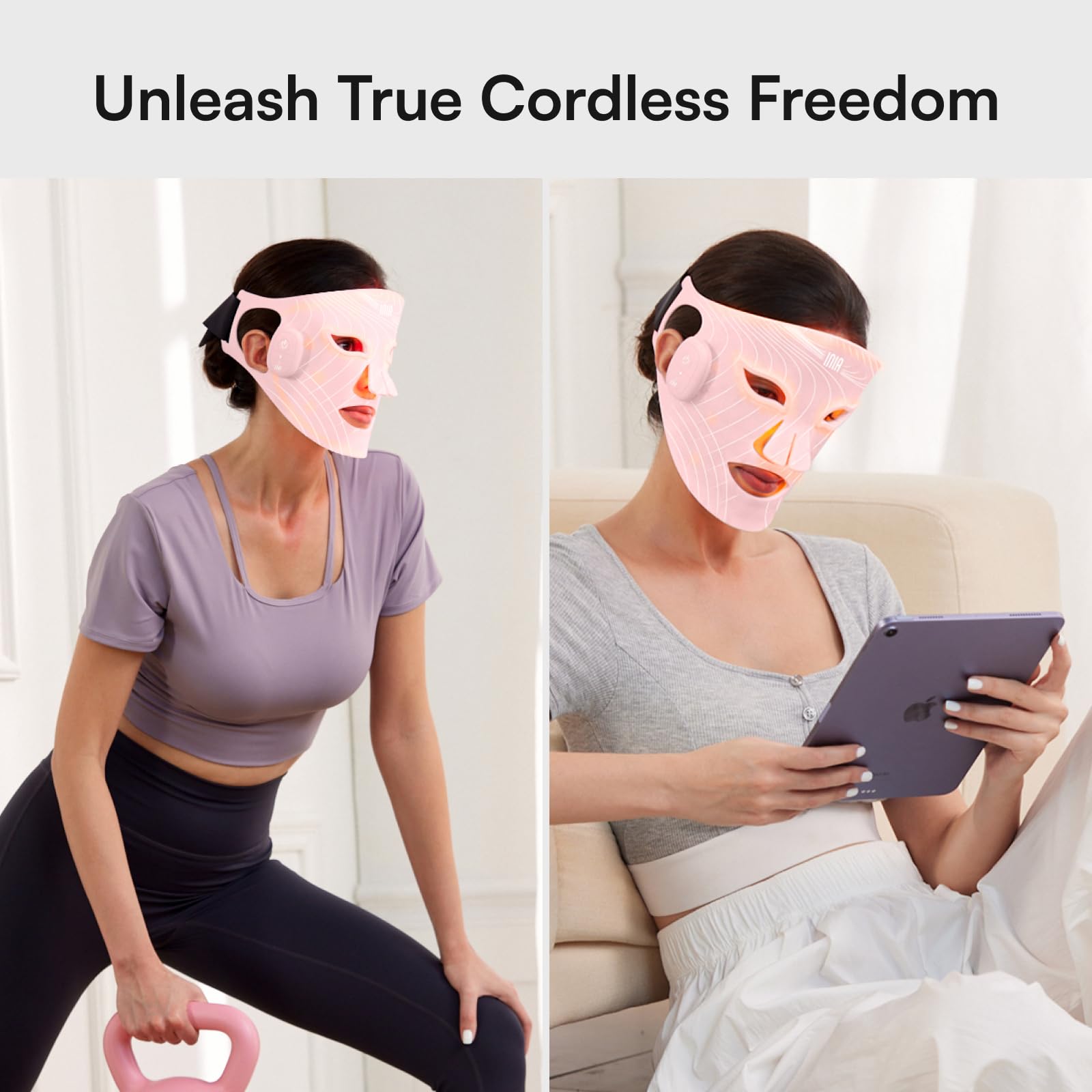 Les 3 modes du masque INIA s'adaptent à votre routine.