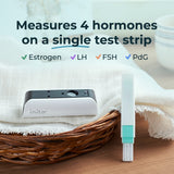 Inito-app-graphiques: interface claire pour suivre vos valeurs hormonales.