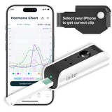 Inito moniteur : interface de l’application pour suivre vos hormones et l’ovulation.