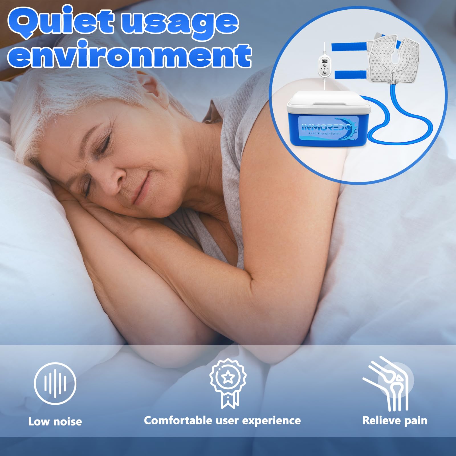 Inmoredo seau isotherme épais: isolation efficace pour maintenir le froid.