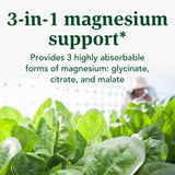 INNATE Formulas magnésium 300 mg – trio de formes, absorption améliorée.
