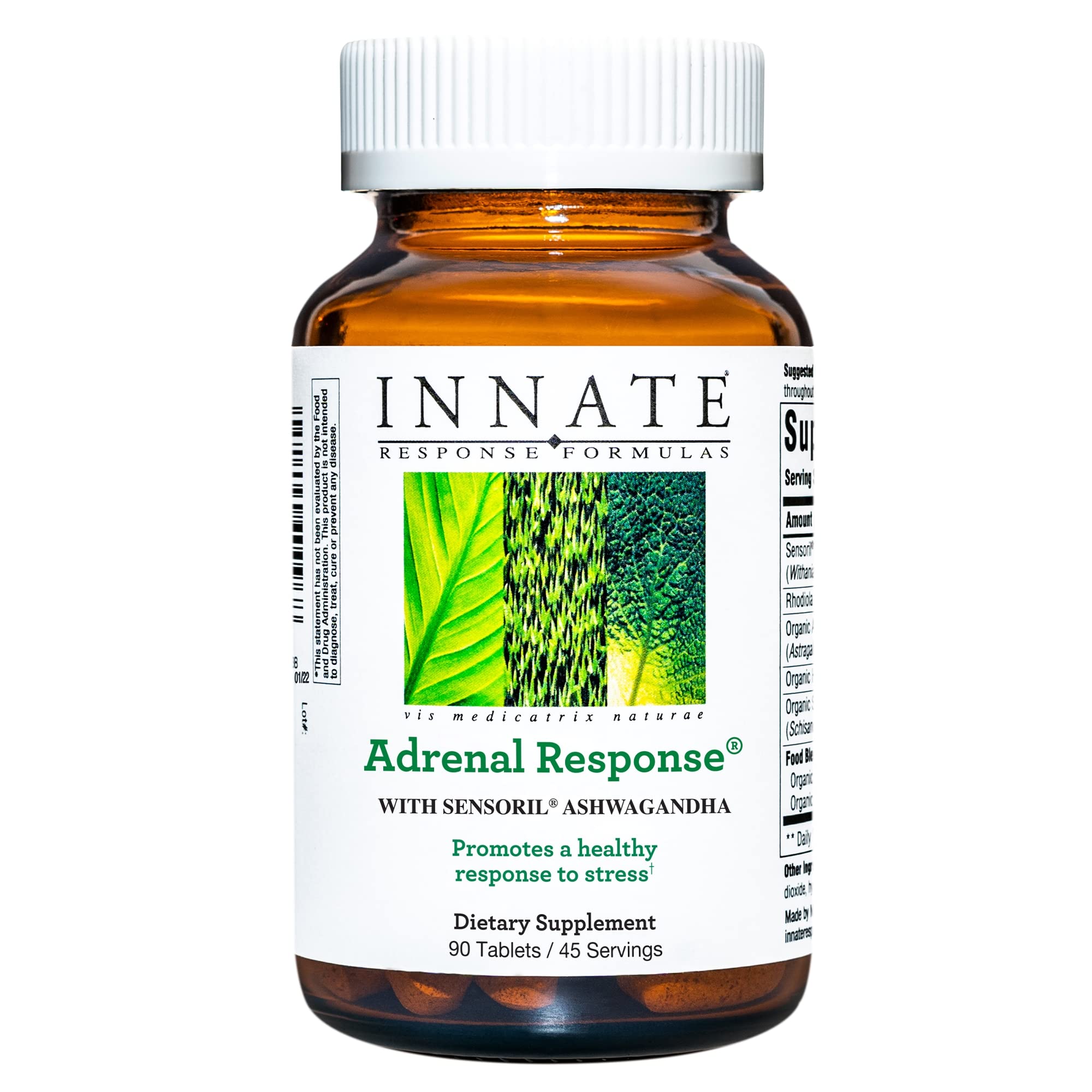 Innate Response Formulas adrénale-bouteille: soutien potentiel au stress au quotidien