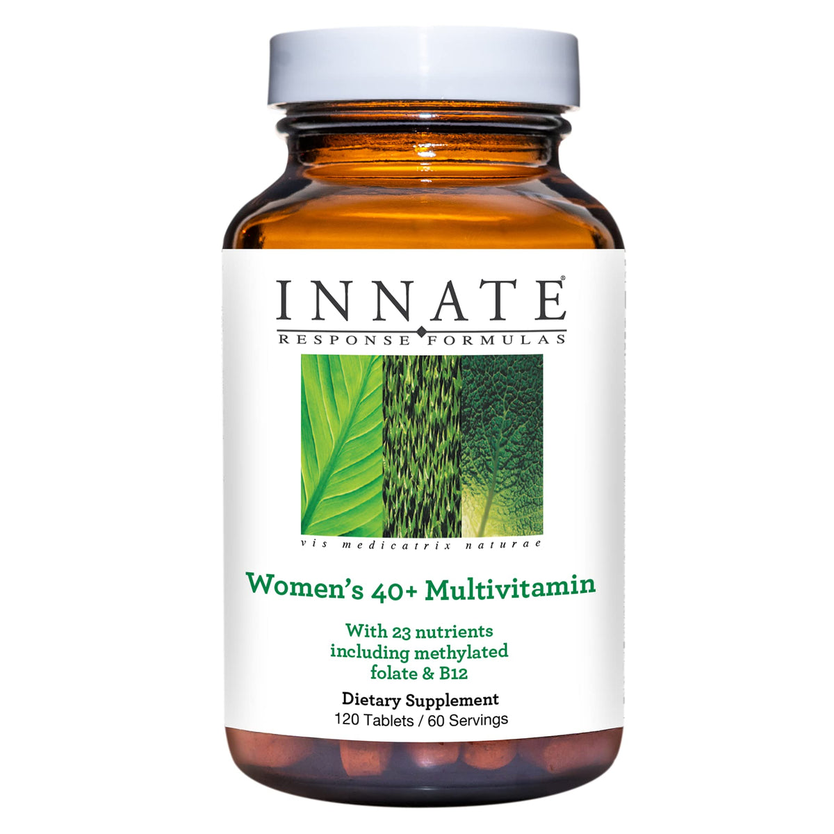 Flacon Innate Response Formulas multivitamines femmes 40+ – soutien nutritionnel potentiel.