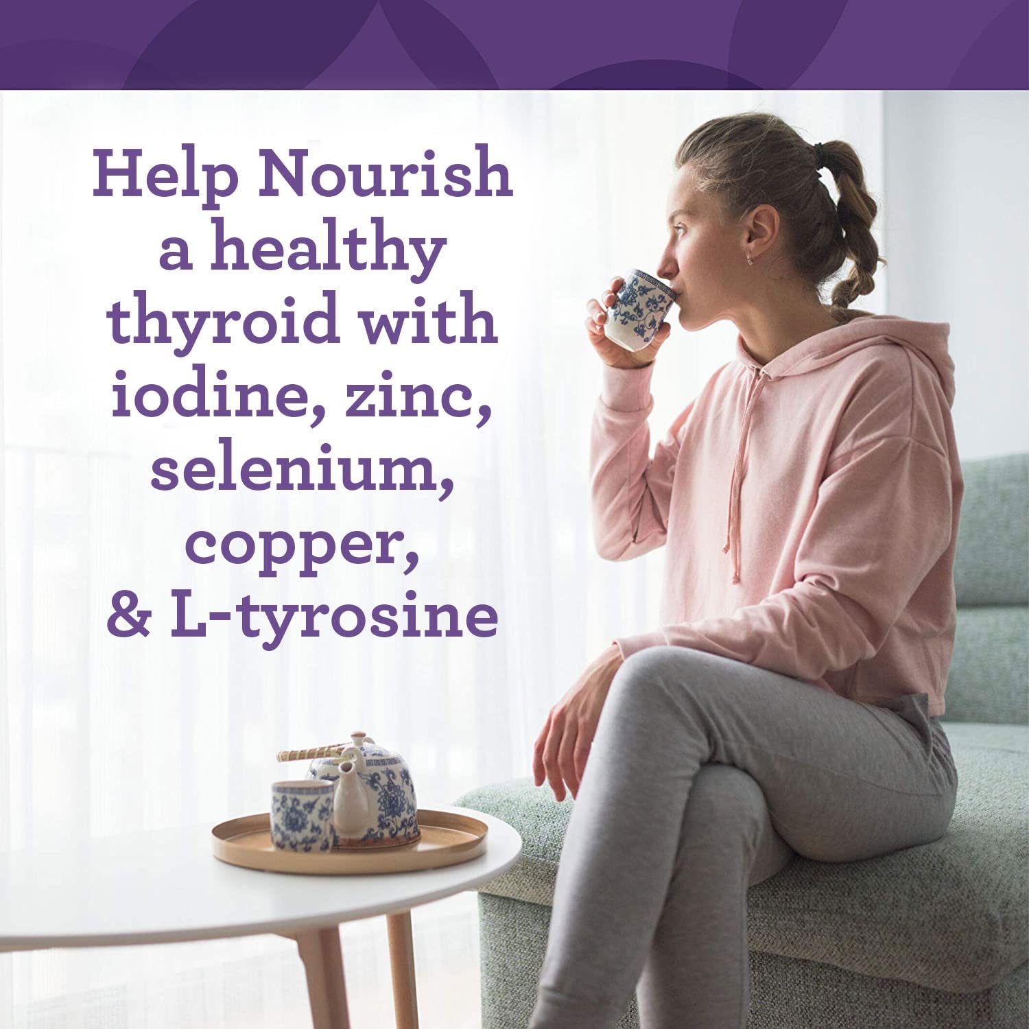 Innate Response Formulas Thyroid Response: comprimés faciles à avaler pour usage quotidien
