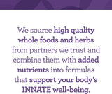  Innate Response GI Response: produit certifié B Corp et sans magnésium stéarate.