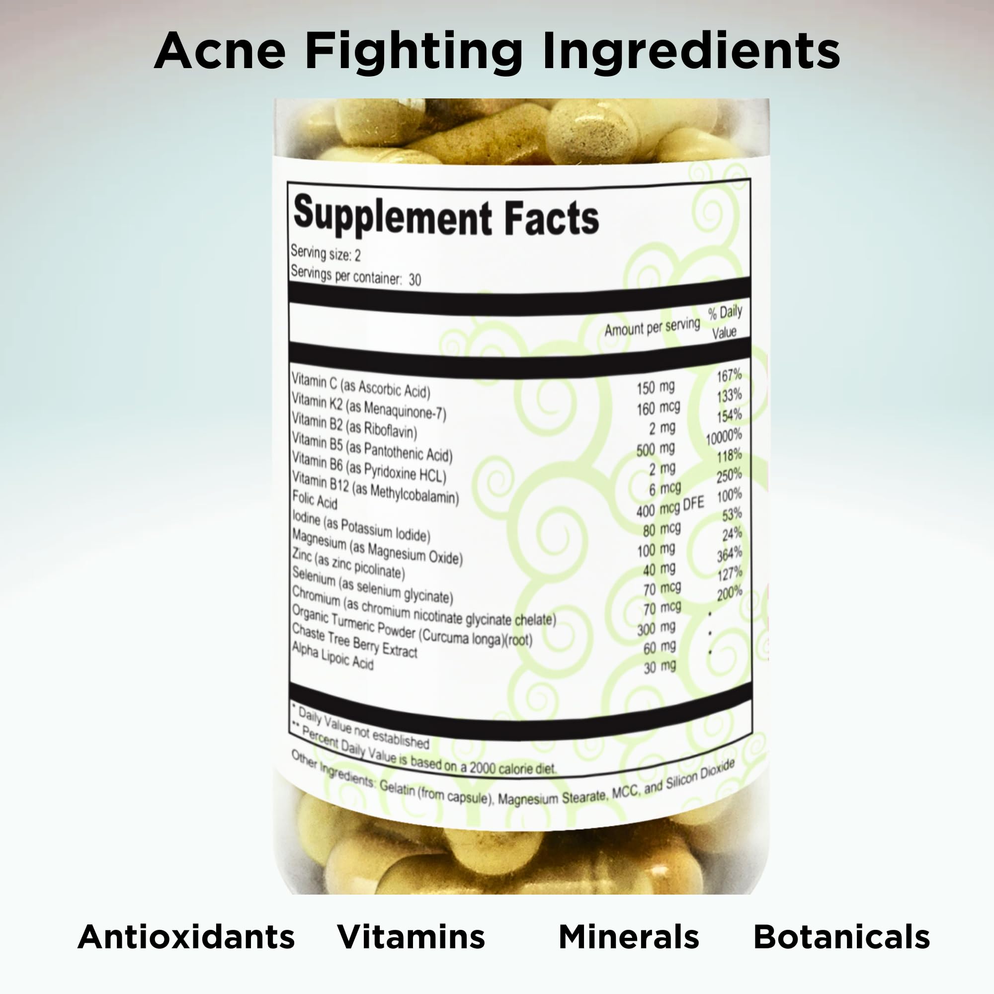 Innate Skin Clear Skin acide pantothenique B5 soutien peau