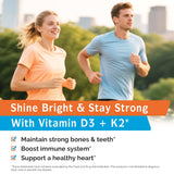 Innate Vitality D3 K2 — demi-vie de 72 heures, potentiel soutien du calcium circulant.