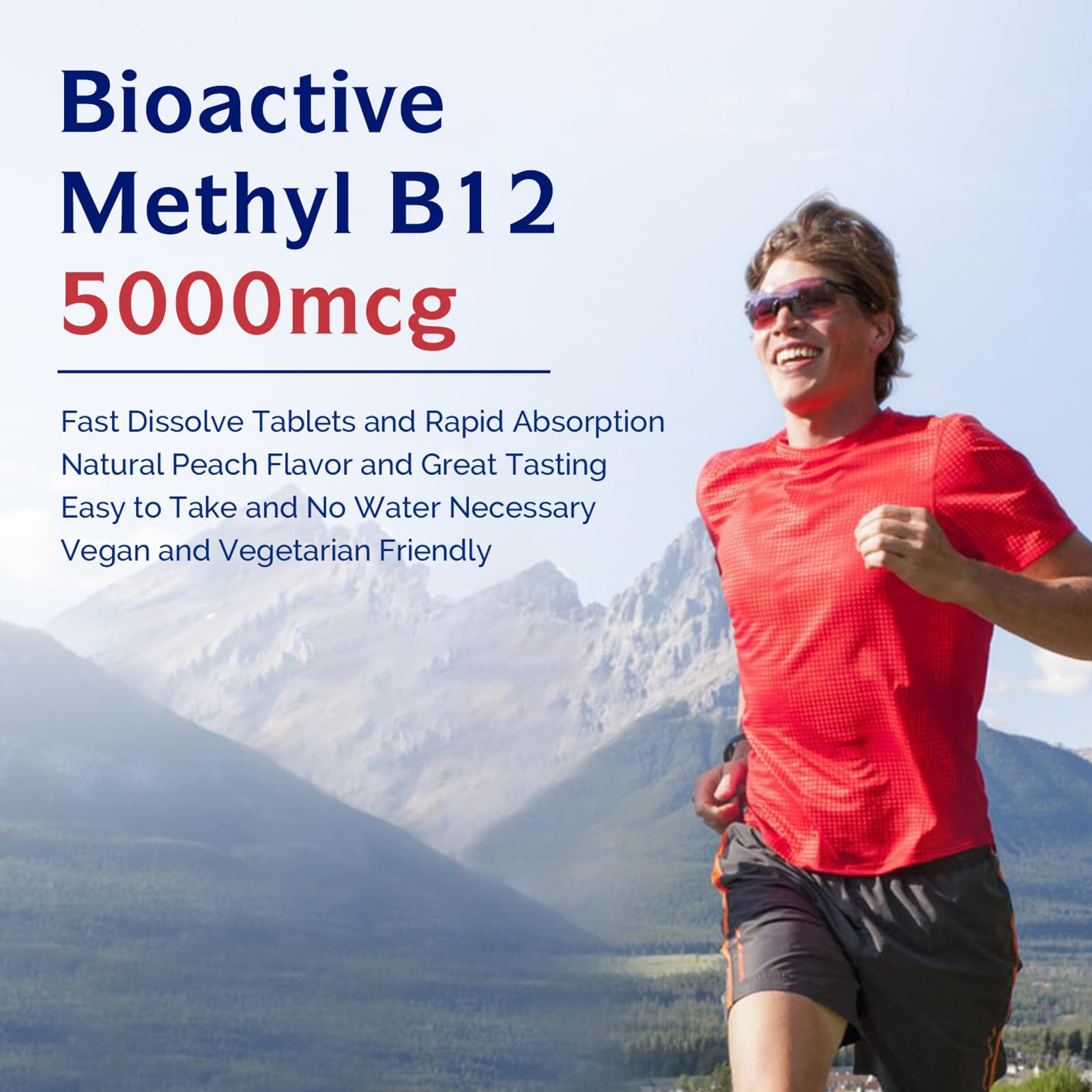 Innate Vitality B12 – goût pêche agréable lors de la dissolution