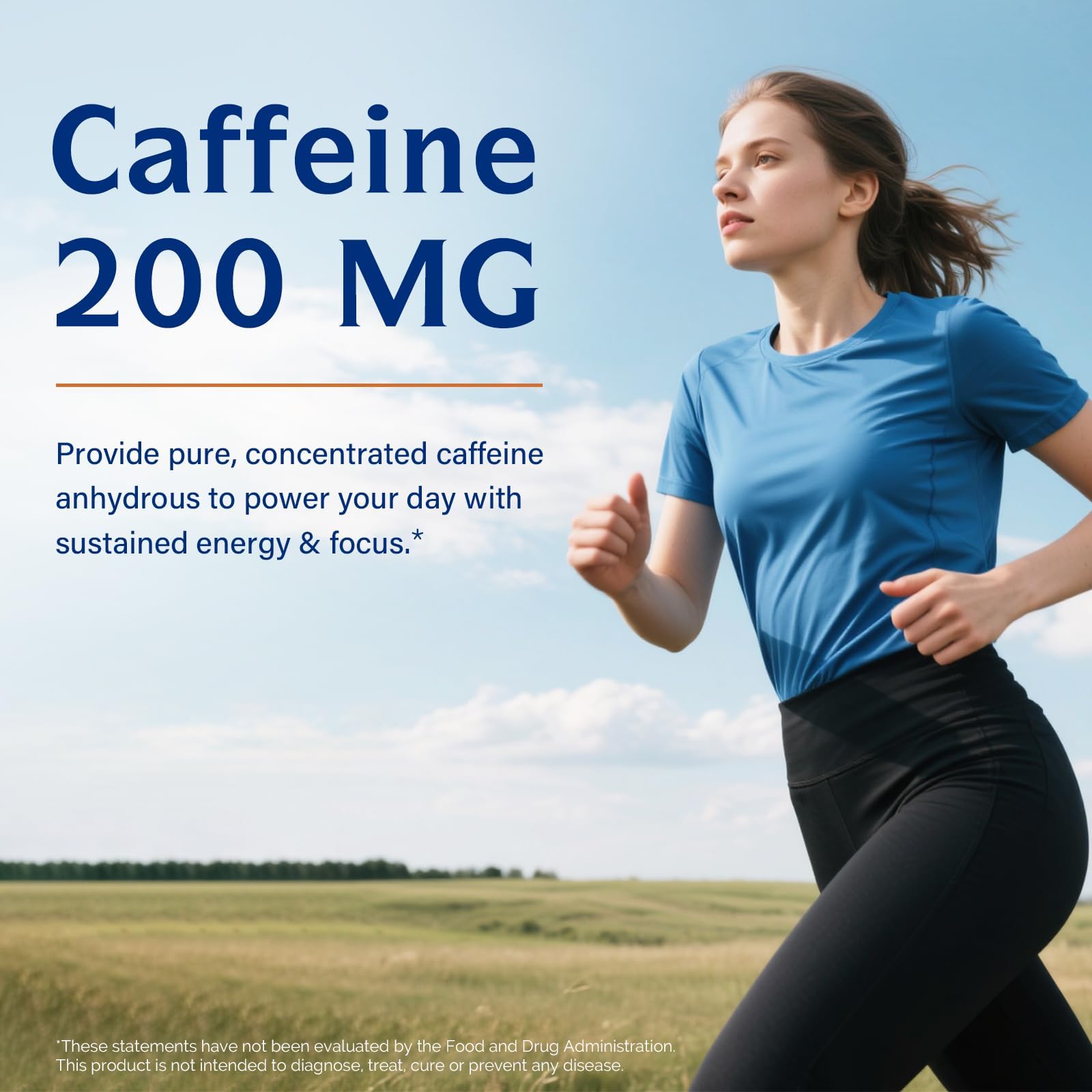 Capsule Innate Vitality Caféine, focus et vigilance pour travail et étude.