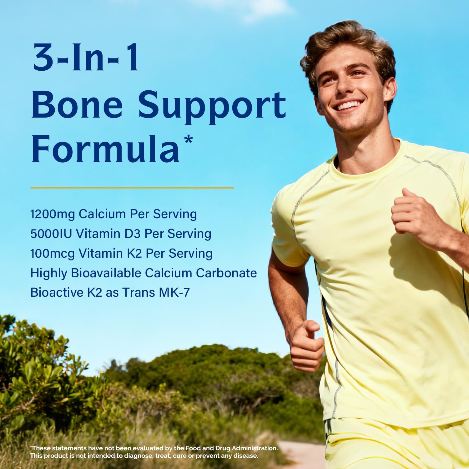 Innate Vitality Calcium Tablettes: dosage quotidien facile à suivre.
