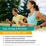 Innate Vitality Calcium Tablettes – Gelules: forme pratique pour avaler.