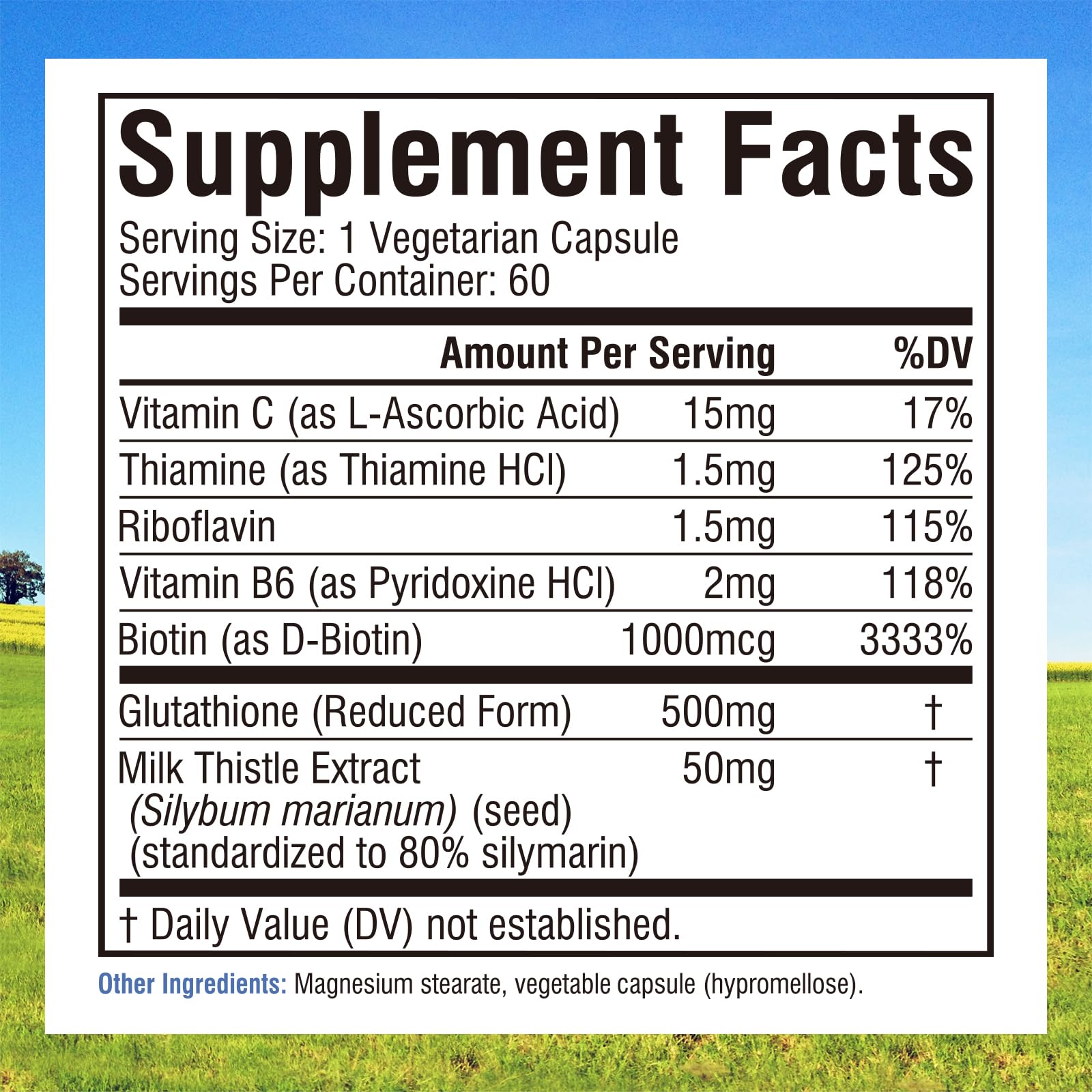 Innate Vitality Glutathione-extrait-chardon-marie: extrait naturel pour le soutien hépatique potentiel.