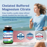 Innate Vitality Glycine, sommeil potentiellement plus réparateur et repos.