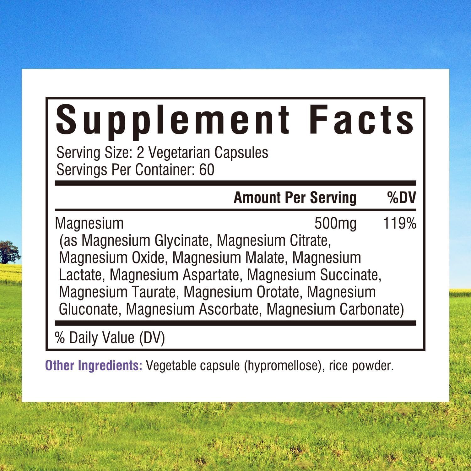 Innate Vitality Magnesium Complex – Bouteille montrant l’absorption et la facilité d’usage.