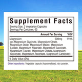Innate Vitality Magnesium Complex – Bouteille montrant l’absorption et la facilité d’usage.