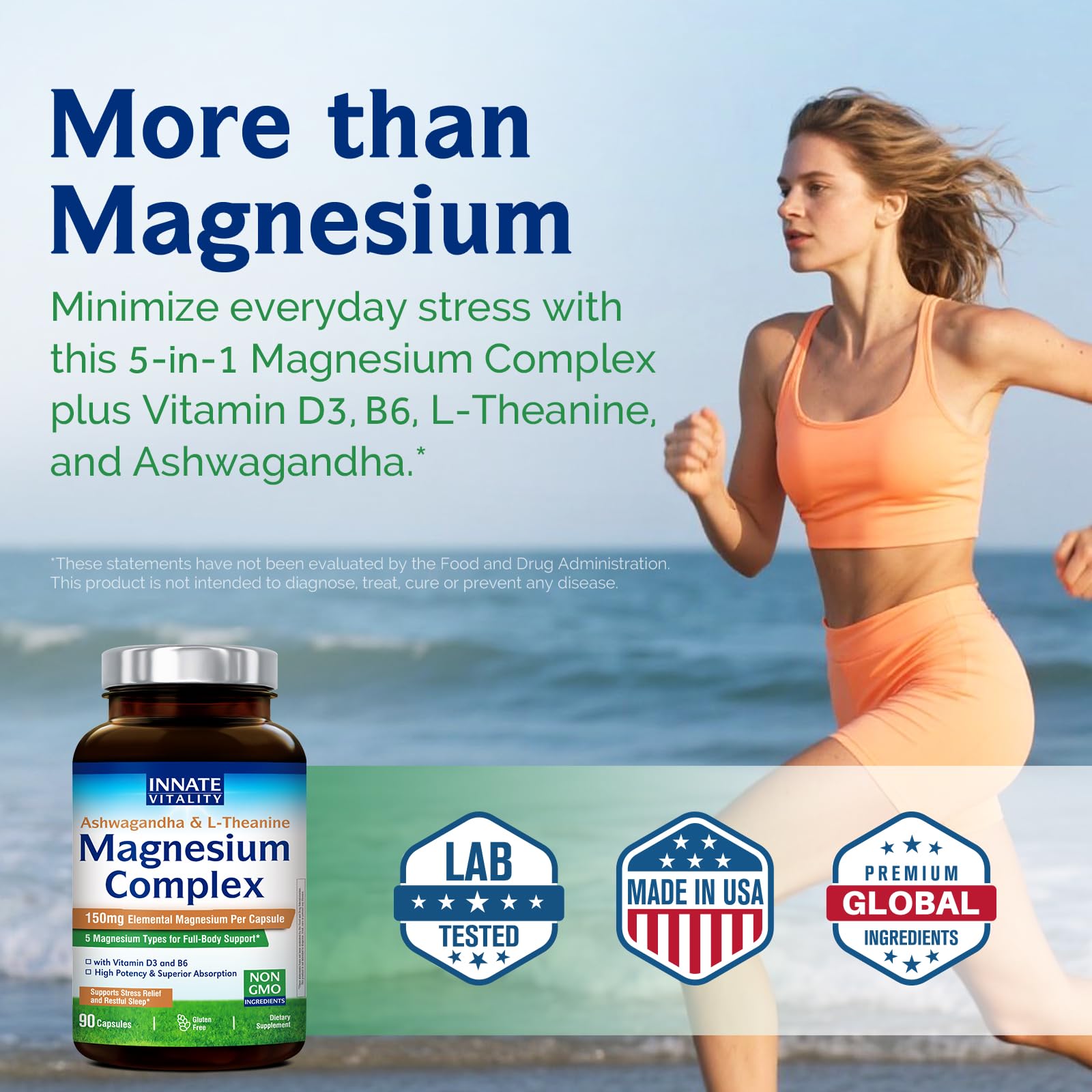 Innate Vitality Magnesium Complex – dosage et magnésium élémental