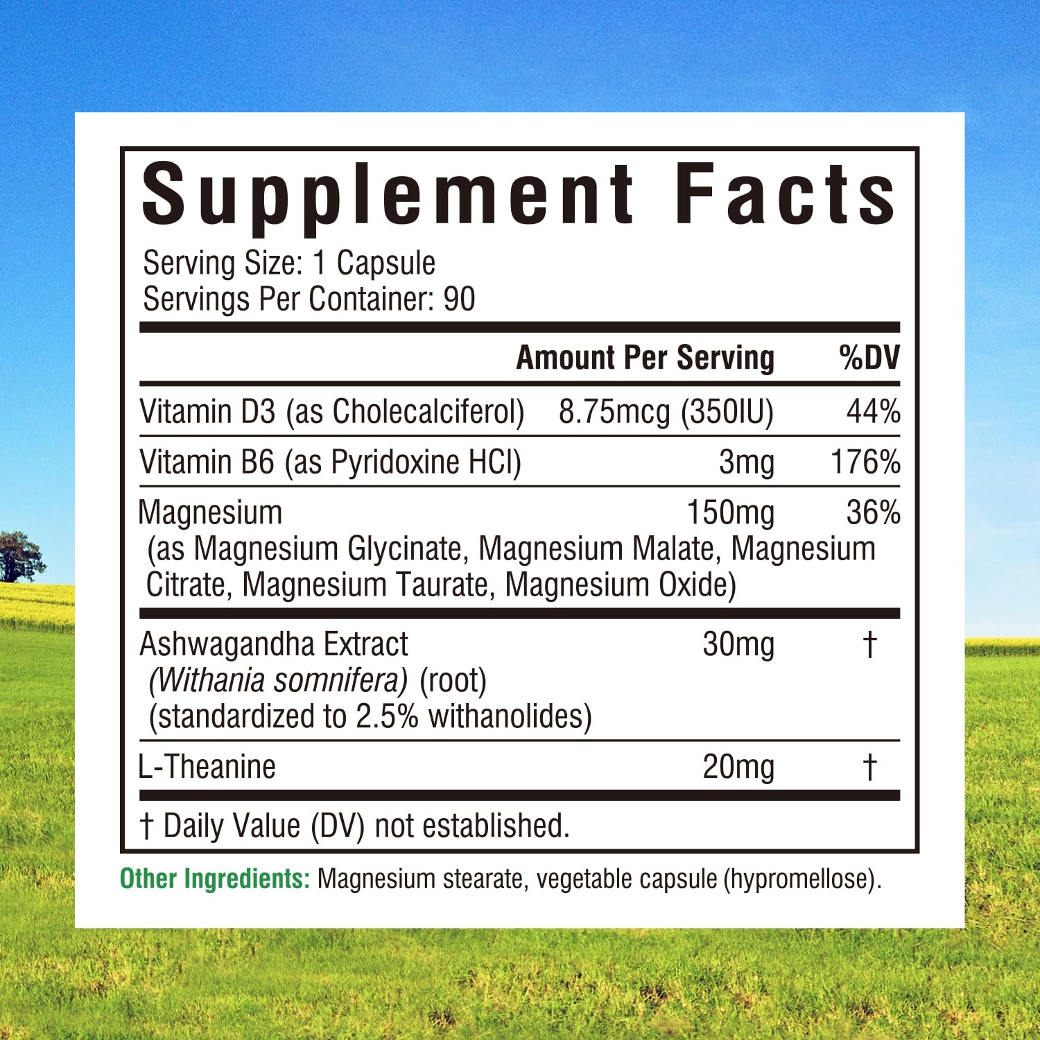 Innate Vitality Magnesium Complex – gélules, prise quotidienne recommandée