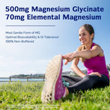 Étiquette Innate Vitality sur la bouteille, sans gluten et sans OGM.