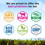 Bouteille Innate Vitality Probiotiques, packaging durable et recyclable.