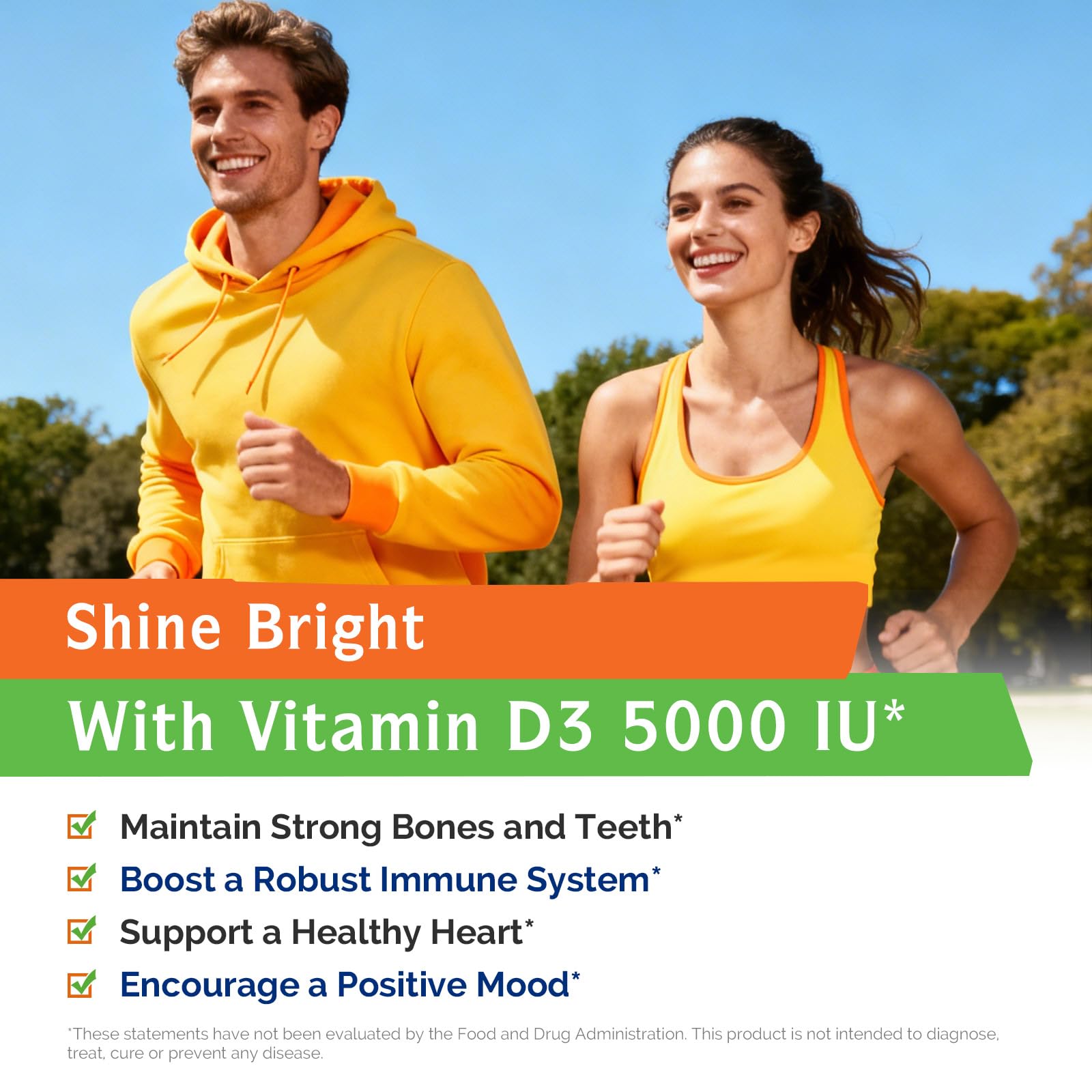 Innate Vitality D3 5000 UI — favorise l'absorption du calcium et des minéraux pour os et dents sains.