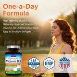 Innate Vitality D3 5000 UI — soutien immunitaire et humeur équilibrée grâce à une forme optimale.